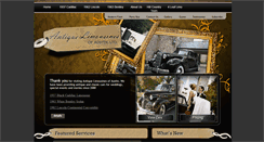 Desktop Screenshot of antique-limos.com