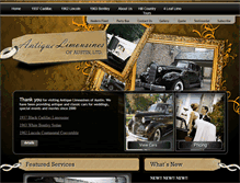Tablet Screenshot of antique-limos.com